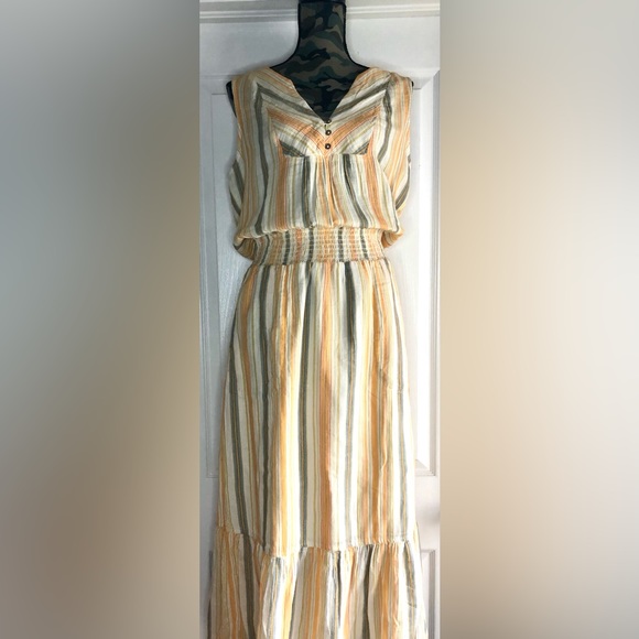 prAna California Dreaming Striped Maxi Dress - Picture 5 of 7